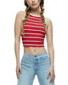 Alice And Olivia Andre Fitted Cropped Tank
