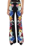 Alice And Olivia Andrew Floral Pants