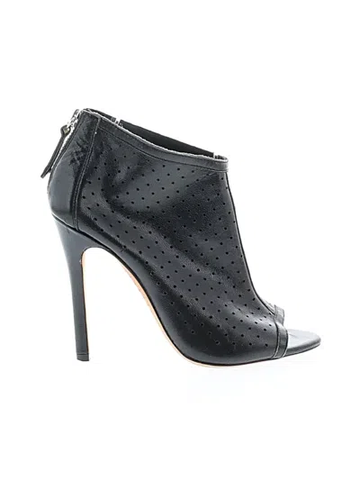 Pre-owned Alice + Olivia Ankle Boots In Black