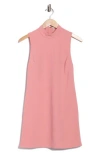 Alice And Olivia Alice + Olivia Arlena Mock Neck Minidress In Pink