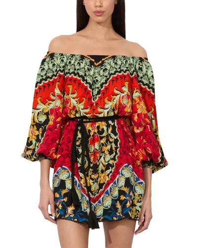 Alice And Olivia Alice + Olivia Artemis Dress In Red