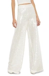 Alice And Olivia Alice + Olivia Athena Sequin Flare Wide Leg Pants