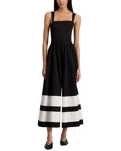 Alice And Olivia Alice + Olivia Belden Wide Leg Jumpsuit In Black