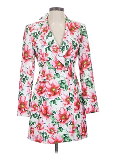 Alice And Olivia Alice + Olivia Blazer Jacket In White