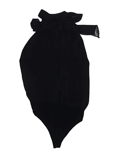 Pre-owned Alice And Olivia Alice + Olivia Bodysuit In Black