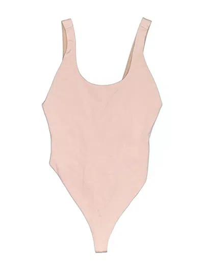Pre-owned Alice And Olivia Alice + Olivia Bodysuit In Pink