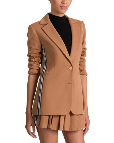 Alice And Olivia Alice + Olivia Breann Blazer In Brown