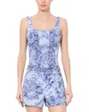 Alice And Olivia Breslin Top In Blue