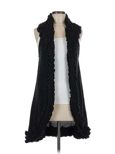 Pre-owned Alice And Olivia Alice + Olivia Cardigan Sweater In Black