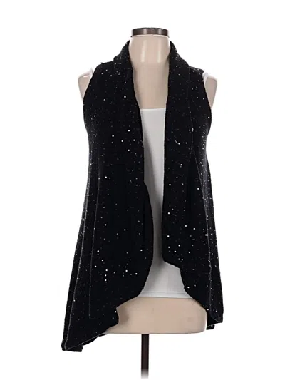 Pre-owned Alice And Olivia Alice + Olivia Cardigan Sweater In Black