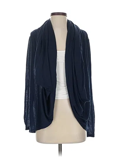 Pre-owned Alice And Olivia Alice + Olivia Cardigan Sweater In Blue
