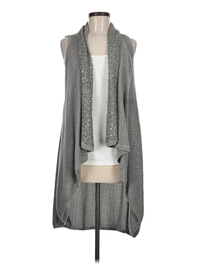 Pre-owned Alice And Olivia Alice + Olivia Cardigan Sweater In Gray