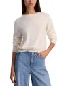 Alice And Olivia Carolee Cashmere Pullover In Neutral