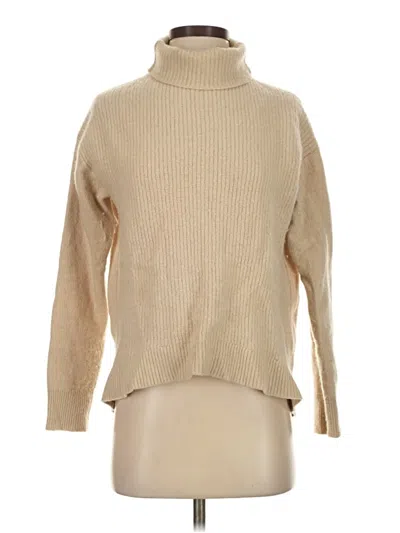 Pre-owned Alice And Olivia Alice + Olivia Cashmere Pullover Sweater In Brown