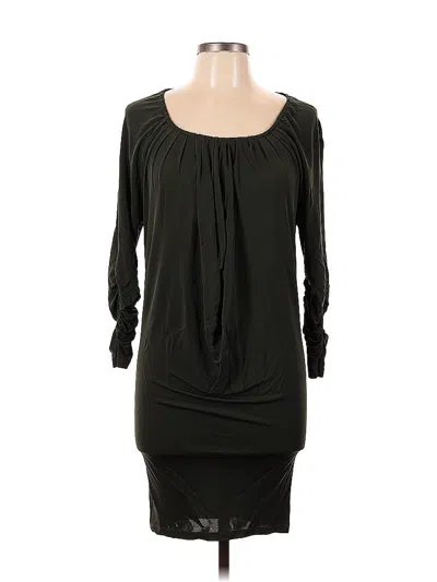 Pre-owned Alice And Olivia Alice + Olivia Casual Dress In Black