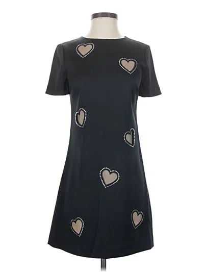 Pre-owned Alice And Olivia Alice + Olivia Casual Dress In Black