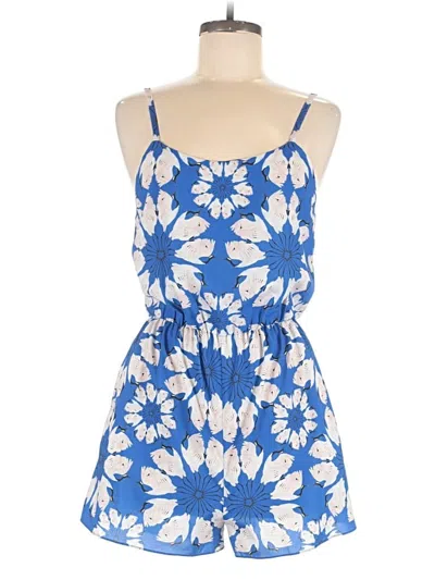 Pre-owned Alice And Olivia Alice + Olivia Casual Dress In Blue