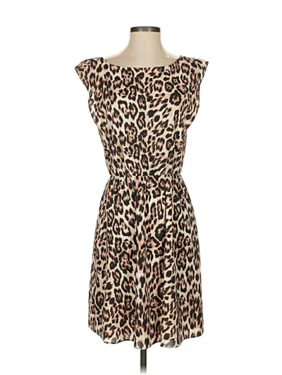 Pre-owned Alice And Olivia Alice + Olivia Casual Dress In Brown