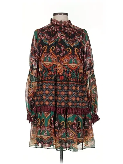 Alice And Olivia Alice + Olivia Casual Dress In Brown