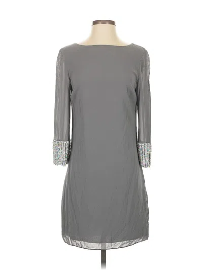 Pre-owned Alice And Olivia Alice + Olivia Casual Dress In Gray