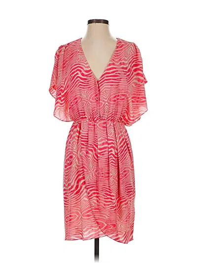 Pre-owned Alice And Olivia Alice + Olivia Casual Dress In Pink