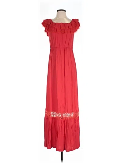 Pre-owned Alice And Olivia Alice + Olivia Casual Dress In Red