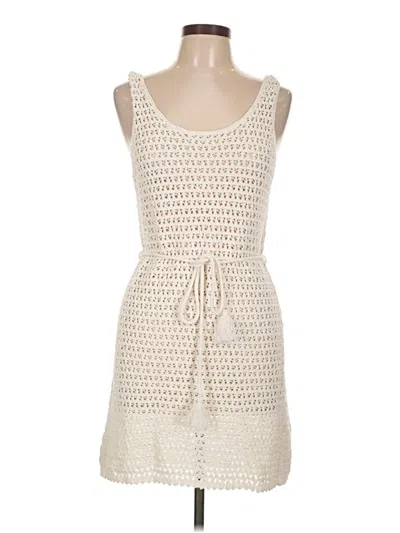 Pre-owned Alice And Olivia Alice + Olivia Casual Dress In White