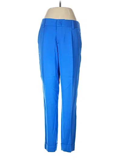 Pre-owned Alice + Olivia Casual Pants In Blue