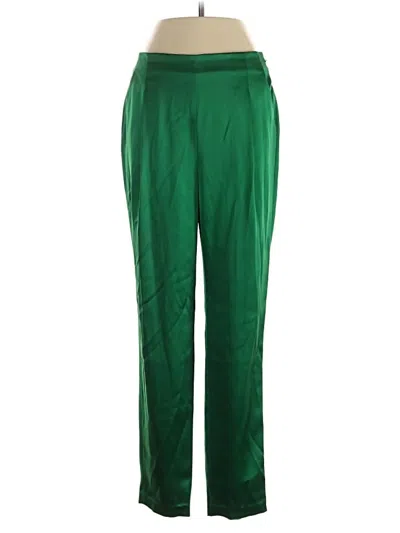 Pre-owned Alice And Olivia Alice + Olivia Casual Pants In Green