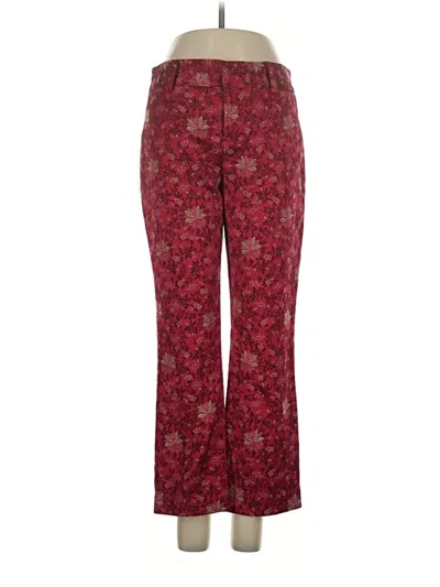 Pre-owned Alice + Olivia Casual Pants In Red