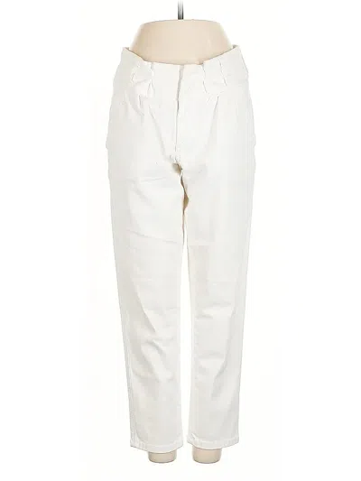 Pre-owned Alice And Olivia Alice + Olivia Casual Pants In White
