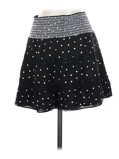 Pre-owned Alice And Olivia Alice + Olivia Casual Skirt In Black
