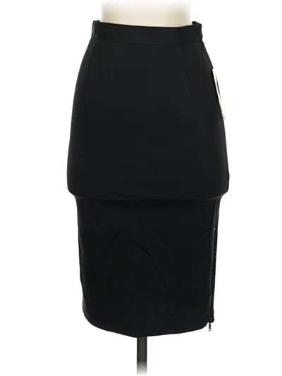 Pre-owned Alice And Olivia Alice + Olivia Casual Skirt In Black