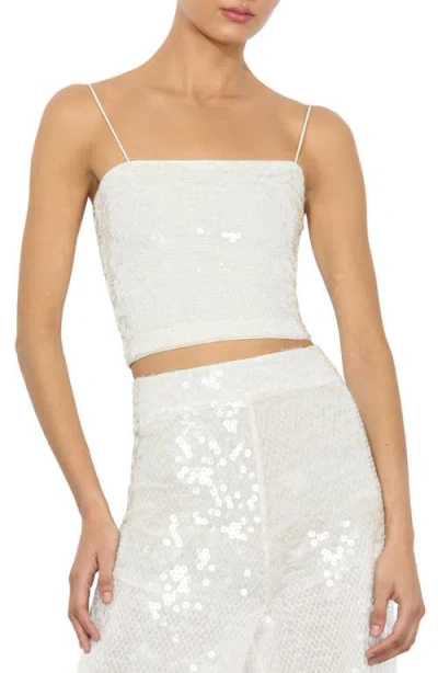ALICE AND OLIVIA ALICE + OLIVIA CERESI SEQUIN CAMISOLE