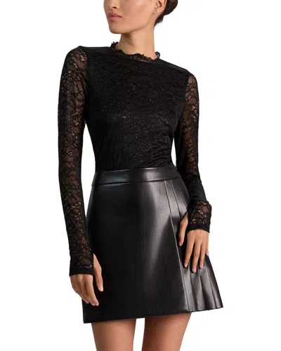Alice And Olivia Alice + Olivia Chara Mini Dress In Black