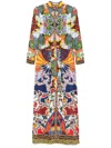 ALICE AND OLIVIA ALICE + OLIVIA CHASSIDY PRINTED SHIRT DRESS