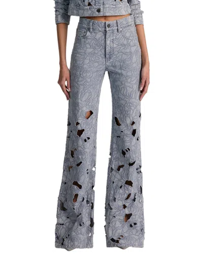 Alice And Olivia Alice + Olivia Chic Jean In Purple