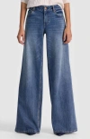 Alice And Olivia Chic Jean In Blue