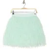 Alice And Olivia Alice + Olivia Cina Feather Miniskirt