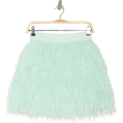 Alice And Olivia Alice + Olivia Cina Feather Miniskirt