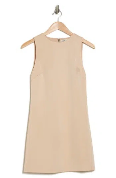 Alice And Olivia Alice + Olivia Clyde A-line Shift Dress In Almond