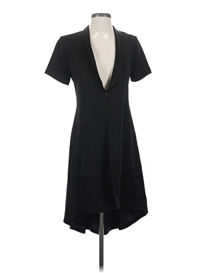 Pre-owned Alice And Olivia Alice + Olivia Coat In Black