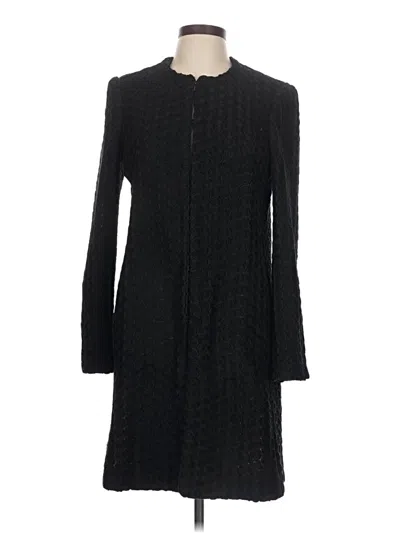 Pre-owned Alice + Olivia Coat In Black