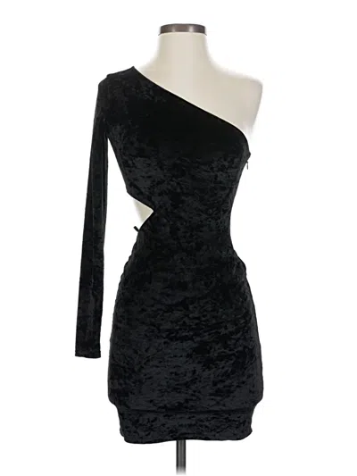 Pre-owned Alice And Olivia Alice + Olivia Cocktail Dress In Black