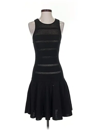 Pre-owned Alice And Olivia Alice + Olivia Cocktail Dress In Black