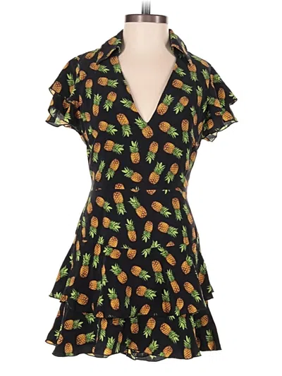 Pre-owned Alice And Olivia Alice + Olivia Cocktail Dress In Black