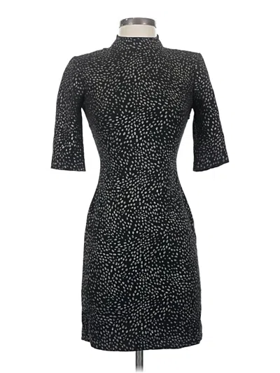 Pre-owned Alice And Olivia Alice + Olivia Cocktail Dress In Black