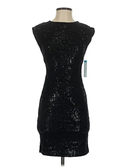 Pre-owned Alice And Olivia Alice + Olivia Cocktail Dress In Black