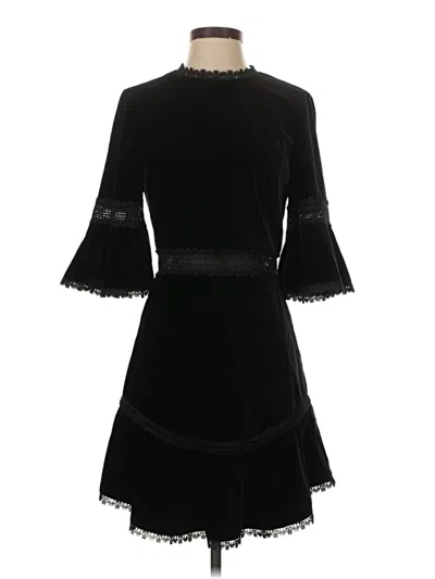 Pre-owned Alice And Olivia Alice + Olivia Cocktail Dress In Black