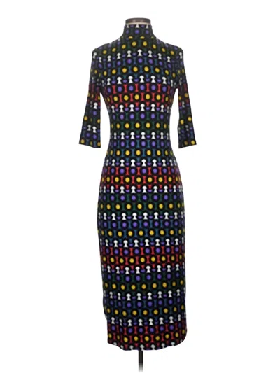 Pre-owned Alice And Olivia Alice + Olivia Cocktail Dress In Blue